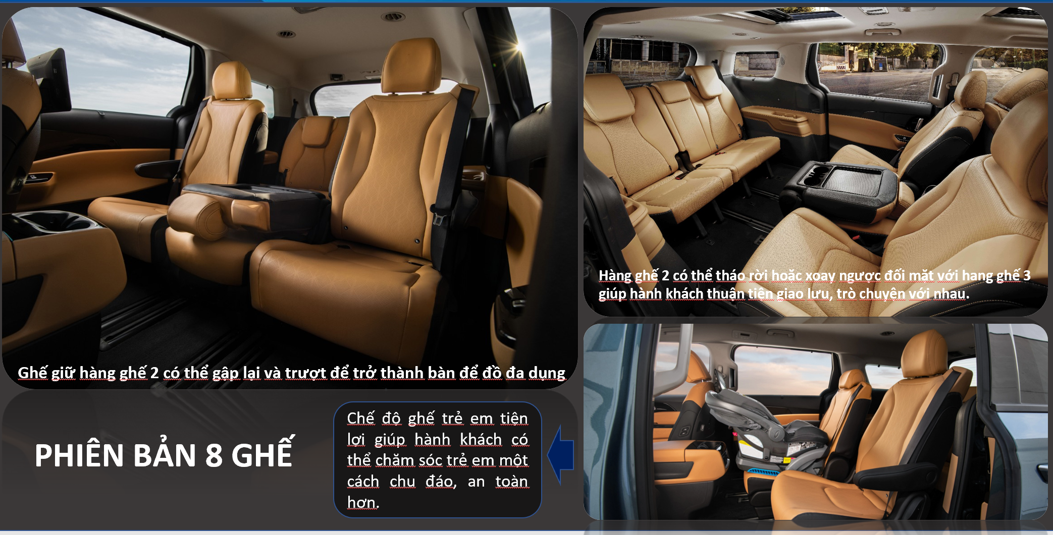 Phiên bản 8 ghế Kia carnival